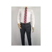 Men Suit BERLUSCONI Turkey 100% Italian Wool Super 180's Vested #Ber2 Charcoal image 10