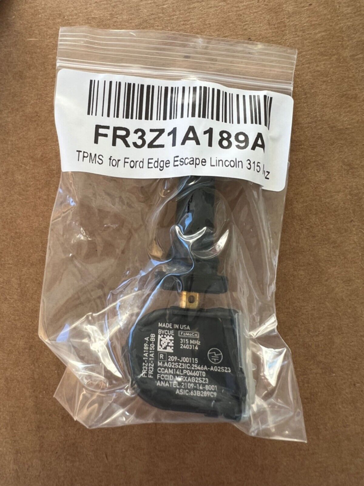 NEW FOR  Ford Tire Pressure Monitor Sensor Valve Stem FR3Z-1A189-A - $11.29