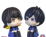 Puruuige 2Pcs Isagi Yoichibachira Meguru Figure Anime Figurine 3.9 Pvc Cute - $31.20