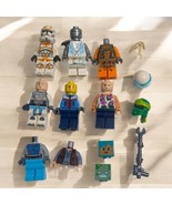 Lego Minifigure Minifig Lot Star Wars Minecraft Ninjago Jurassic Park Mi... - $20.28 CAD