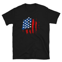Graffiti Style American Flag Shirt A   1 T-shirt - £15.92 GBP