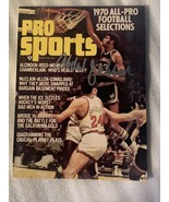 KAREEM ABDUL JABBAR AUTOGRAPHED hand signed 1970 Pro Sports Magazine HOF! - $249.99