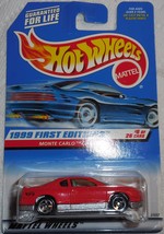 Hot Wheels 1999 First Edition &quot;Monte Carlo Concept&quot; Collector #910 / Sealed Card - £2.79 GBP
