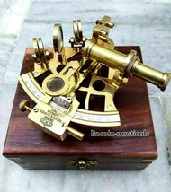 instrument de navire nautique en laiton vintage astrolabe sextant marin... - £51.06 GBP
