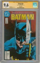 1988 Batman #422 CGC SS 9.6 SIGNED Jerry Bingham Cover Art / Jim Starlin Story - £156.21 GBP