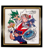 TAKARA TOMY Metal Fight Beyblade Anime 10th Anniversary ARTWORK Portrait - €17,09 EUR