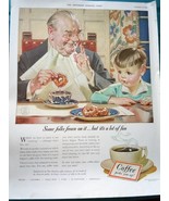 Pan American Coffee Bureau Print Advertisement Art 1940 - $12.33 CAD