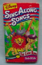 Disneys Sing Along Songs The Lion King Circle Of Life Vhs Video 1994 - £7.91 GBP