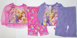 Disney Princesses Infant Girls Princess Pajama Sets 2 to Choose Size 12M... - £9.56 GBP