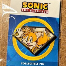 Sonic The Hedgehog Tails Golden Series Enamel Pin Figure Collectible Full Color - £7.94 GBP