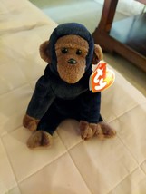 Ty Beanie Baby Congo the Gorilla Plush Toy - 4160 - £14.35 GBP