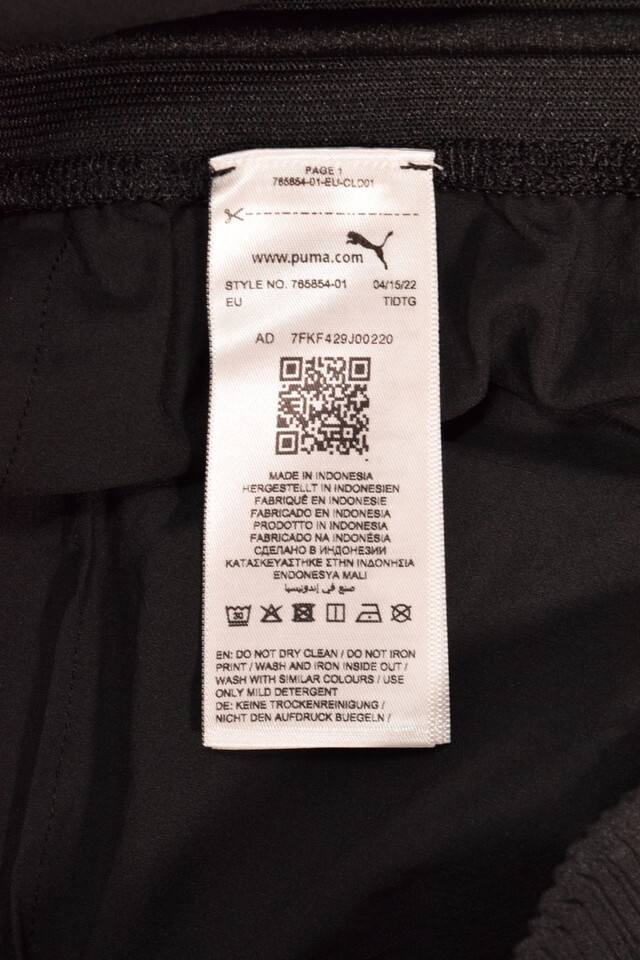 Puma Mens AC Milan Soccer Shorts Black 2XL Item image 6