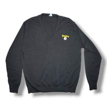 Vintage Pittsburgh Steelers Men&#39;s Sweater Black XL Garan NFL 80s Made In... - £20.33 GBP