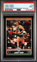 2006 Topps Larry Bird #33 Black - Dribbling Downcourt - #31/99 - PSA 9 - £118.69 GBP