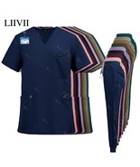 Unisex Surgical Nurse Medical Scrubs Set Top + Pants - $19.95