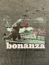 Bonanza &quot;Bonzilla Drone Attack&quot; T-Shirt, Dark Green - $15.00