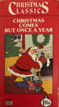 Christmas Comes But Once A Year(Vhs 1990)TESTED-VERY Rare VINTAGE-SHIPS N 24 Hrs - £152.04 GBP