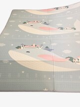 Extra Large Foldable Baby Play Mat 70x77.5 Double Sided Foam Mat XL Elephant image 7