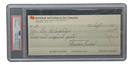 Maurice Richard Signed Montreal Canadiens Bank Check #21 PSA/DNA - £190.67 GBP