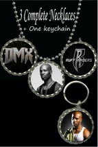Dmx necklaces &amp; keychain necklace photo picture lot rapper ruff ryders 4... - $12.86