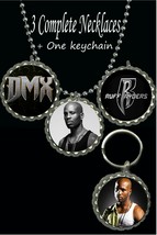 Dmx necklaces &amp; keychain necklace photo picture lot rapper ruff ryders 4... - £10.12 GBP