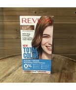 Revlon Total Color Cream Formula Hair Color Vegan #63 LIGHT GOLDEN BROWN - £18.38 GBP