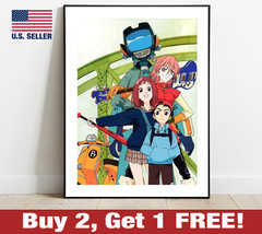FLCL Fooly Cooly Poster 18&quot; x 24&quot; Print Anime Wall Art Decor 3 - £10.57 GBP