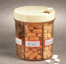 6 Section Pill Organizer Dispenser Case Organizer Vitamin Holder 6 Compa... - $272.30 MXN