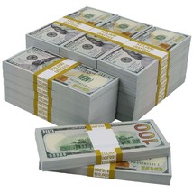$250,000 New Series BLANK FILLER Prop Money Stacks - $249.99