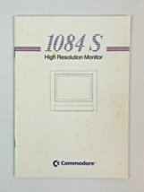 Commodore User&#39;s Guide Model 1084 Color Monitor 3138 105 22163 Used 15 P... - £6.96 GBP
