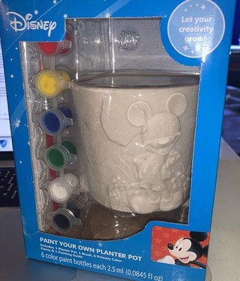 Disney MICKEY MOUSE paint your own planter pot - $21.66