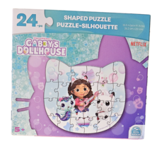 Spin Master 24 Pc Shaped Jigsaw Puzzle - New - DreamWorks Gabby&#39;s Dollhouse - £7.83 GBP