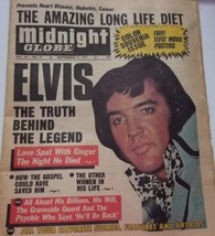 The Midnight Globe Souvenir Issue Elvis The Truth Behind The Legend Sept 13 1977 - £10.38 GBP