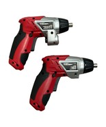 Hyper Tough 4V Cordless Screwdrivers Set w/ LED Light – Model 241-041-936  - $40.43 CAD