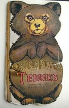 Moving Picture Teddies By Garman 1907 Rare Pop Up Book 1st Ed. - £29.13 GBP