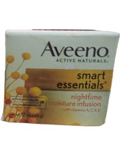1-Aveeno Active Naturals Smart Essentials Nighttime Moisture Infusion 1.7 oz - £29.80 GBP