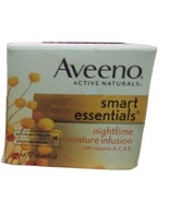 1-Aveeno Active Naturals Smart Essentials Nighttime Moisture Infusion 1.... - £29.97 GBP
