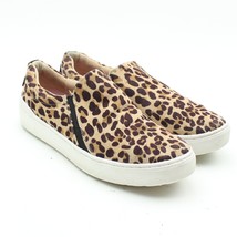 Dr. Scholls Womens Sz 9 Leopard Animal Print Brown Slip-on Sneakers - £18.15 GBP