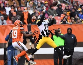 Artie Burns Signed Photo 8X10 Rp Autographed Pittsburgh Steelers Football - £15.94 GBP