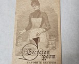 Georgian Room Favorite Recipes Booklet Donna and Terry Gill Science Hill  - $8.98