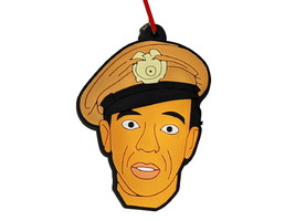 Barney Fife The Andy Griffith Show Rubber Face Holiday Christmas Tree Ornament - £7.63 GBP