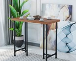Industrial Pipe Counter-Height Dining Tables, Solid Wood Pub Tables, Laptop - $220.97