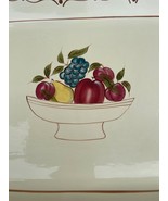 Around the Orchard Home Large Cooking Dish Platter Casserole Used 21x15x2 - £46.38 GBP