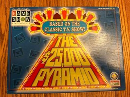Endless Games THE $25,000 PYRAMID Board Game Classic TV Show COMPLETE 2000 - $25.00