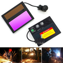 Solar Auto Darkening Filter Welding Mode Helmet Darkening Mask Lens Automation G - £17.64 GBP+