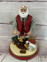 Vintage Gemmy North Pole Productions Christmas Animated Santa Claus For Parts - £9.38 GBP