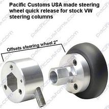 Steering Wheel Quick Release Disconnect For 1960 To 1973 VW Bug To 3 Bolt Wheel - £163.86 GBP