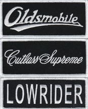 1977 Oldsmobile Cutlass Supreme Lowrider SEW/IRON On Patch Embroidered Badge - $15.99