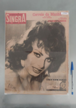 Sophia Loren Cover Newspaper Correio da Manhã Rio de Janeiro, 1959. Nº 353 - $10.00