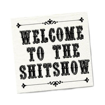 Twisted Wares Welcome to the Shitshow Napkins 20-Pack - £16.41 GBP